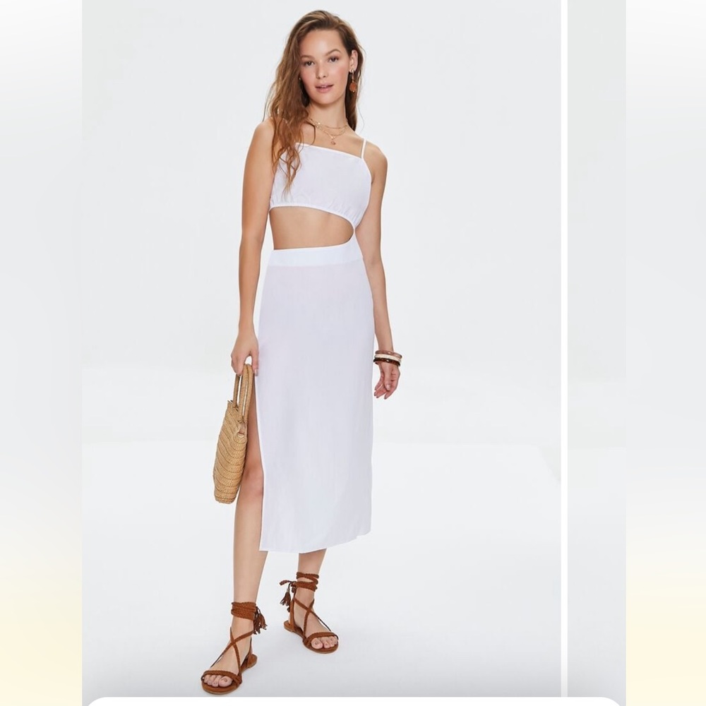 Cut out midi dress